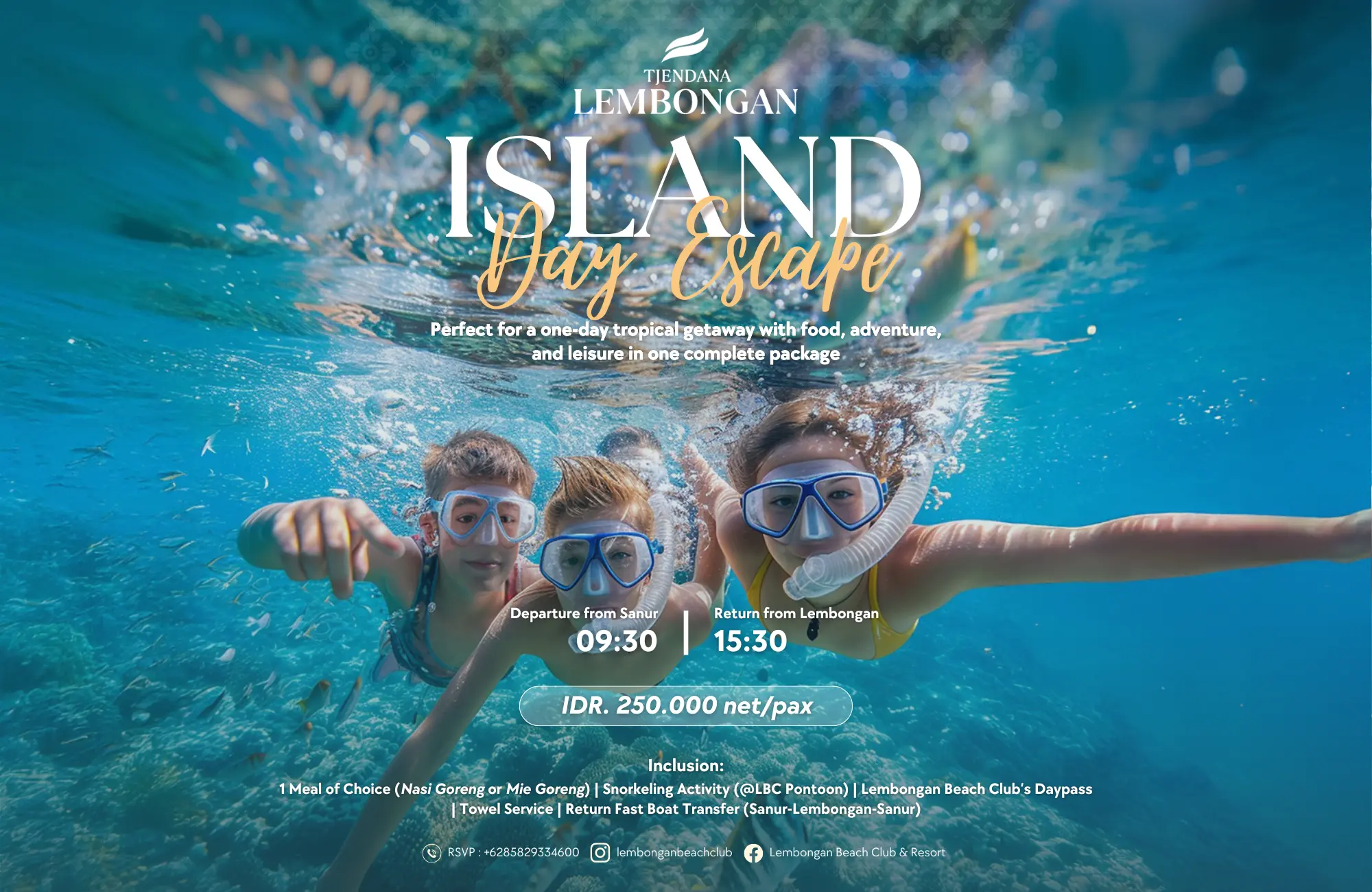 Lembongan - Activities The Club Villas Seminyak Offers
