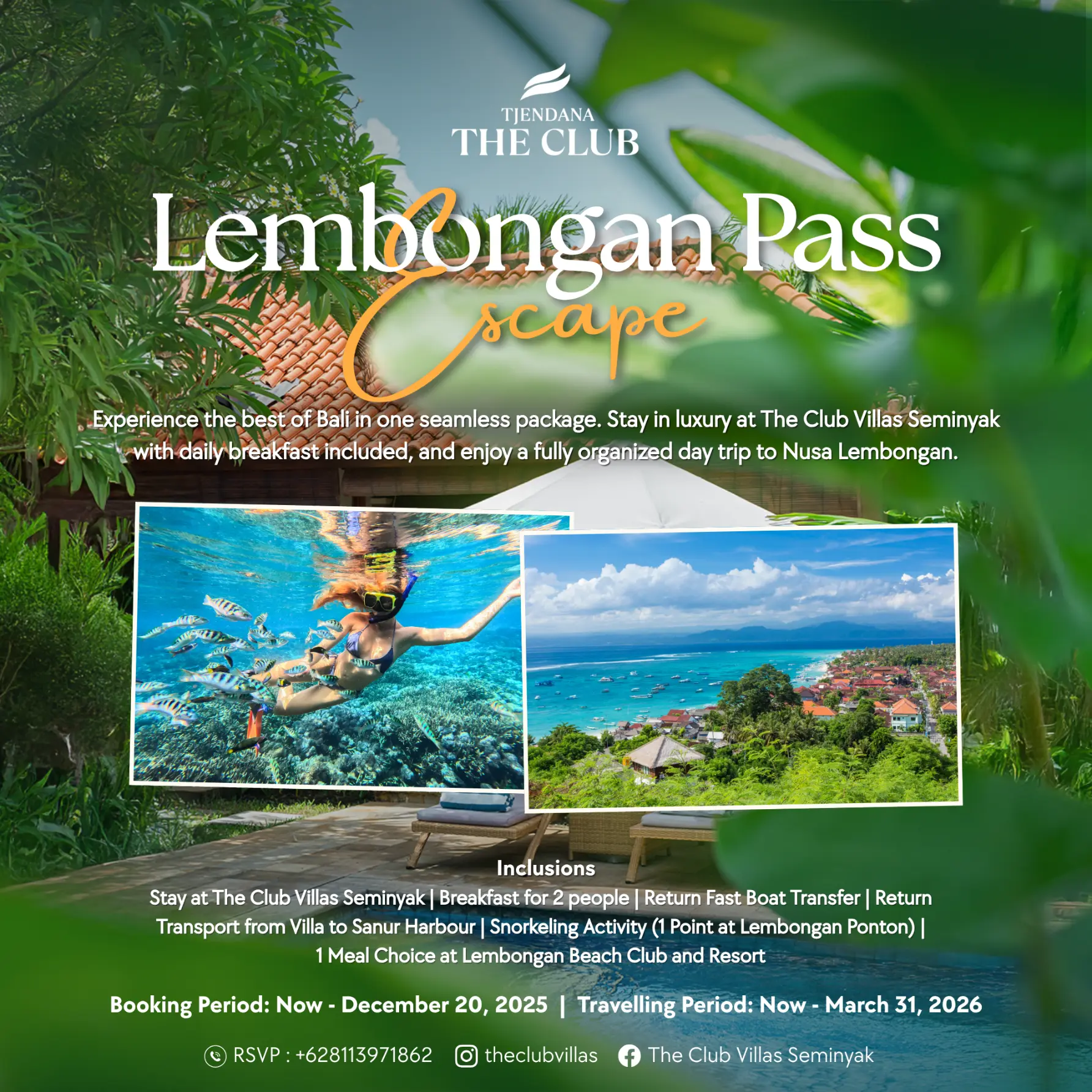 The Club Villas Seminyak Offers